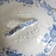 Ironstone tureen, "Snowball" pattern, Saint Amand et Hamage