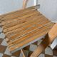 Chaise pliante