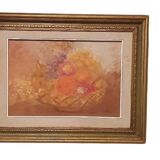 Still life by Guido Guidi, oil on panel, 20th century