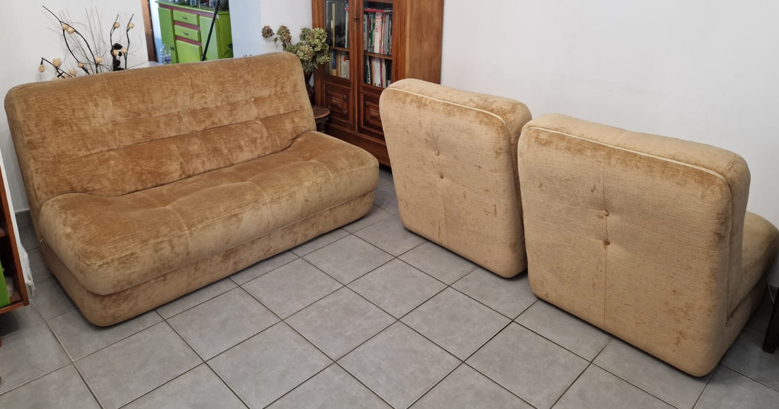 Sofa and convertible heaters 1970