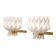 Two wall lamps by Peter Hvidt and Orla Molgaard Nielsen for Le Klint