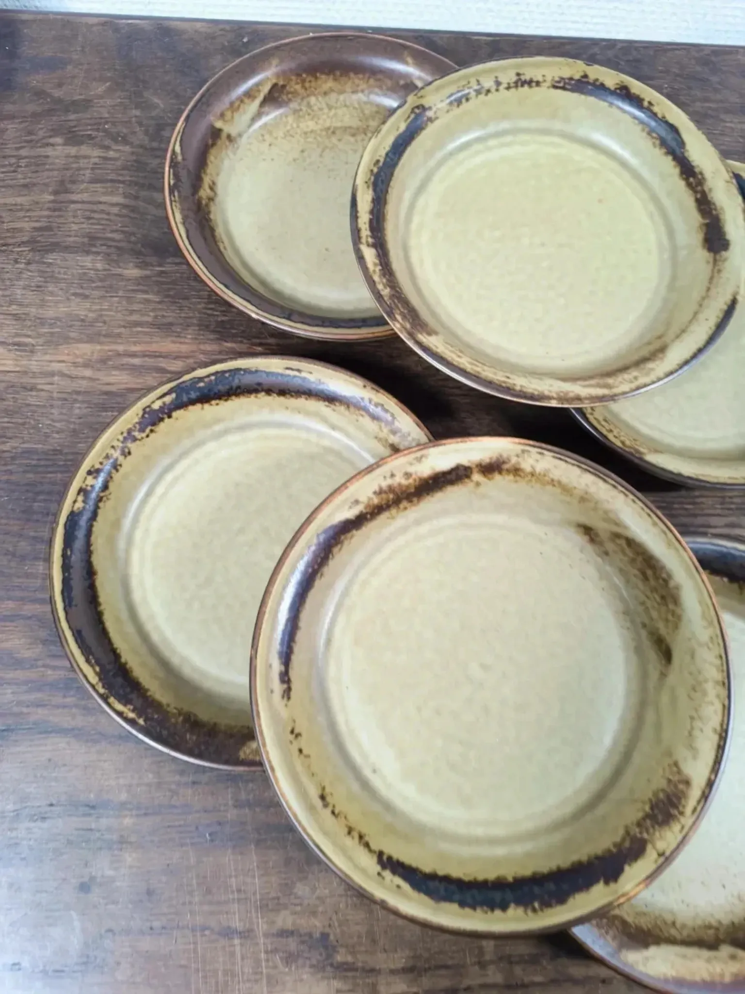Lot de 6 assiettes creuses Langenthal