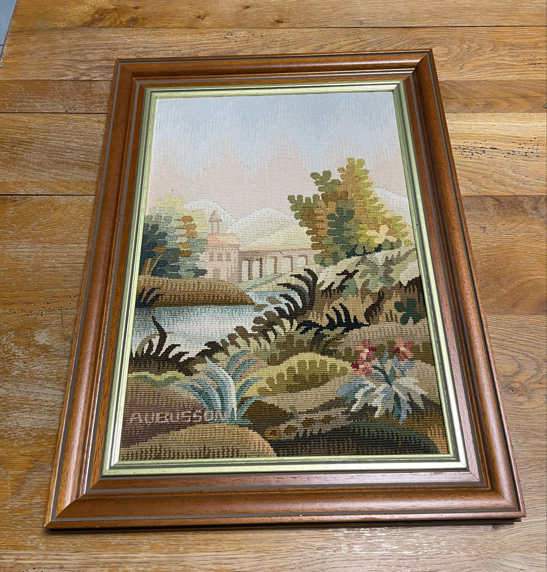 Tapisserie champêtre Aubusson