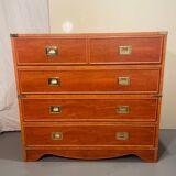 Commode  Marine meuble Gautier 1991 avec poignées Laiton