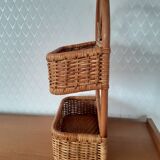 Rattan wall or table shelf