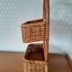 Rattan wall or table shelf