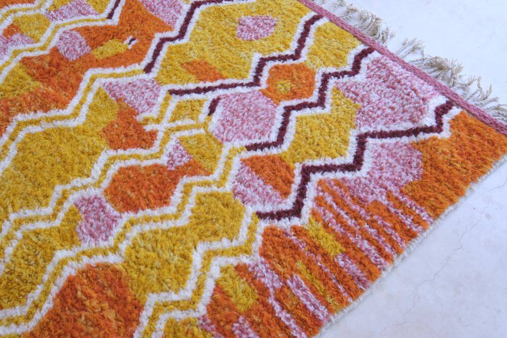 Modern Moroccan Boujad Rug - 271 x 210 cm