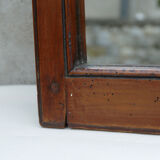 Miroir ancien en bois 36x49cm