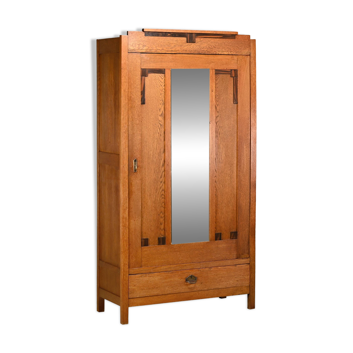 Art Deco Amsterdam School Armoir or Wardrobe, 1930