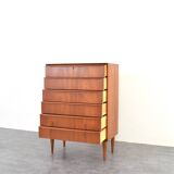 Mid-Century Danish Teak Chest of Drawers, 1960s.
