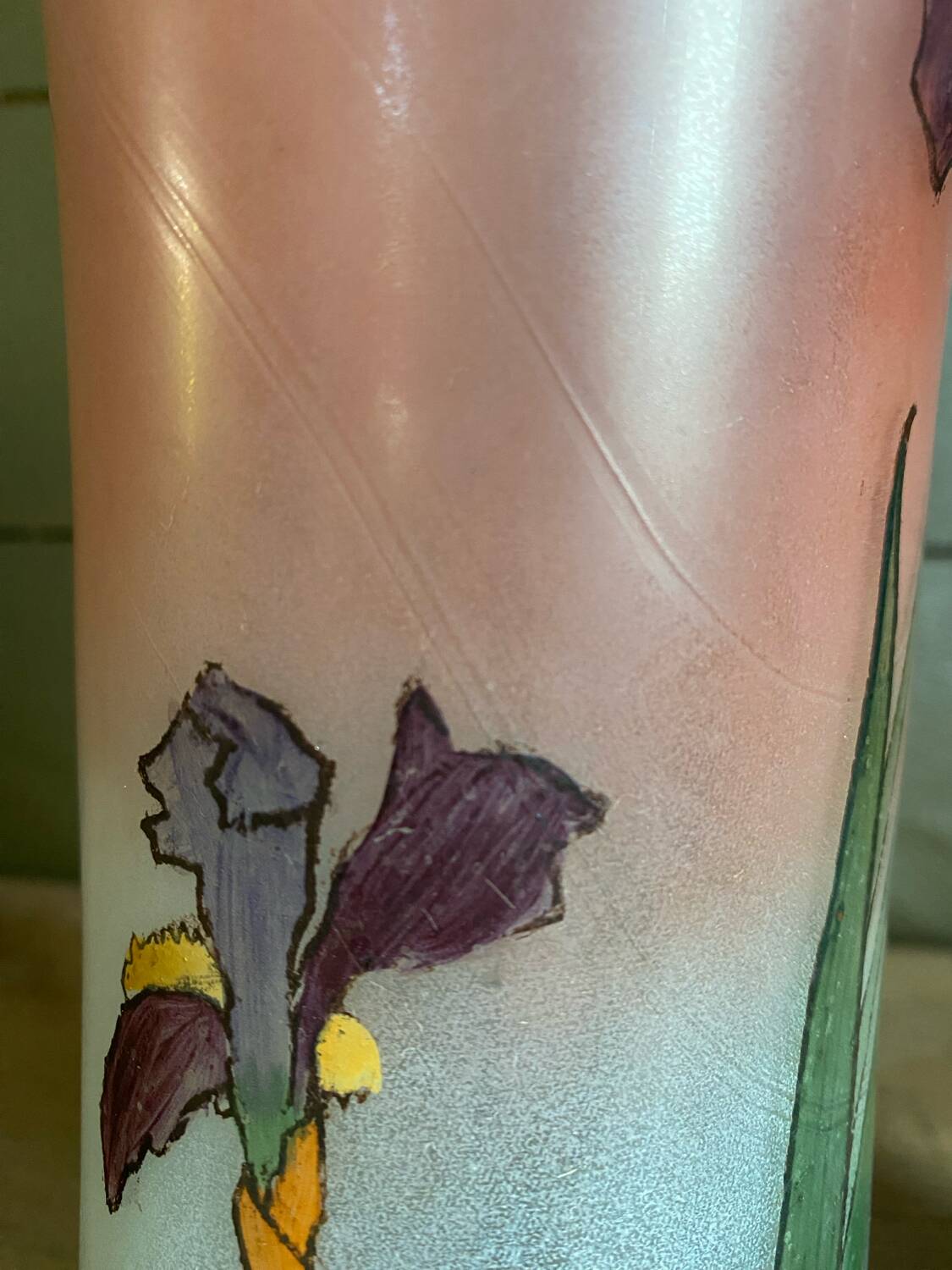 Paire de vases art nouveau début XXeme