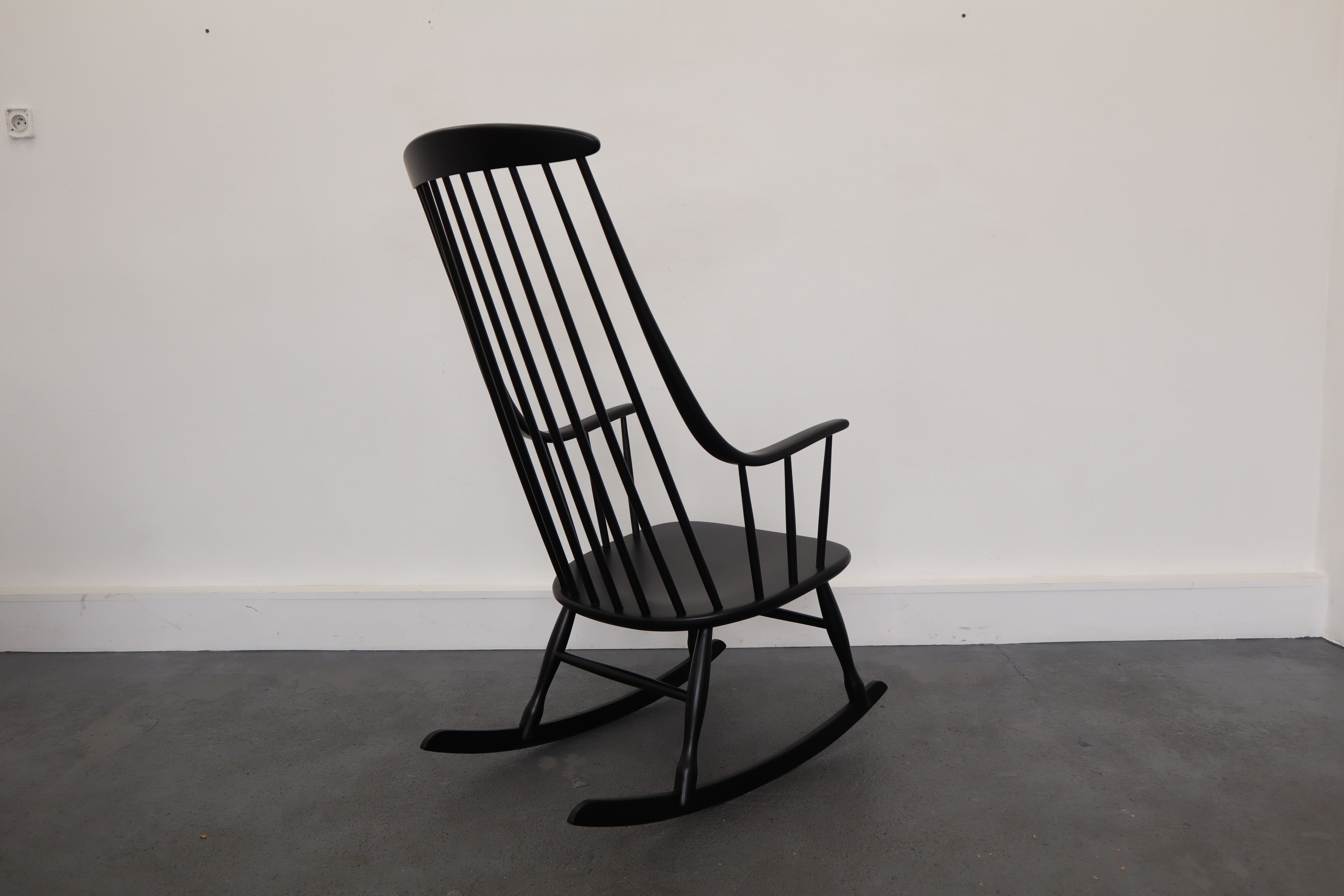 Rocking chair by L. Larsson, Nesto, Sweden, 1960s