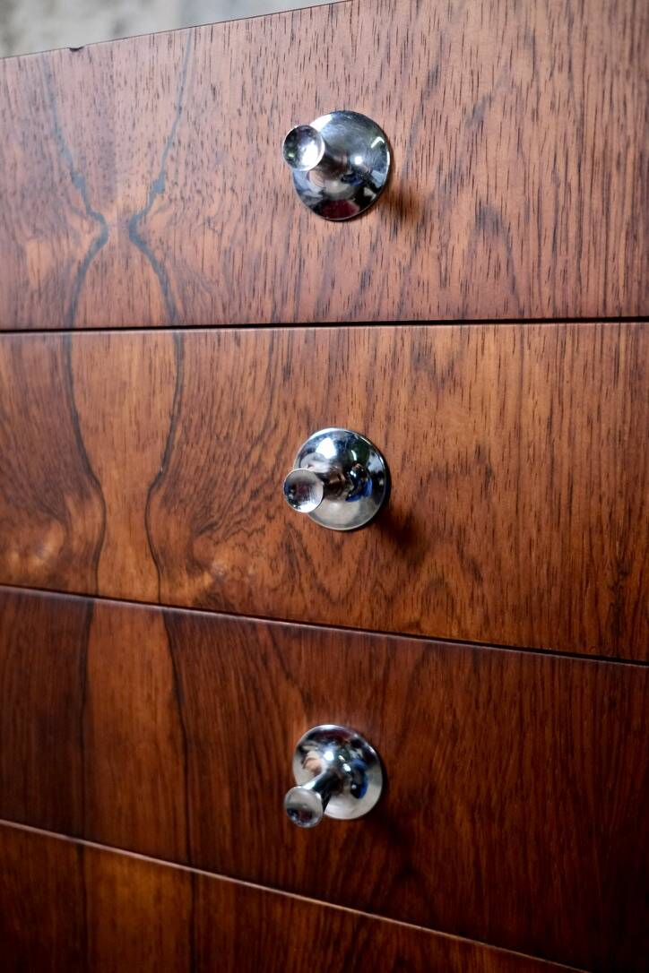 Rosewood sideboard 816 by Alain Richard for Meubles TV, France, 1960