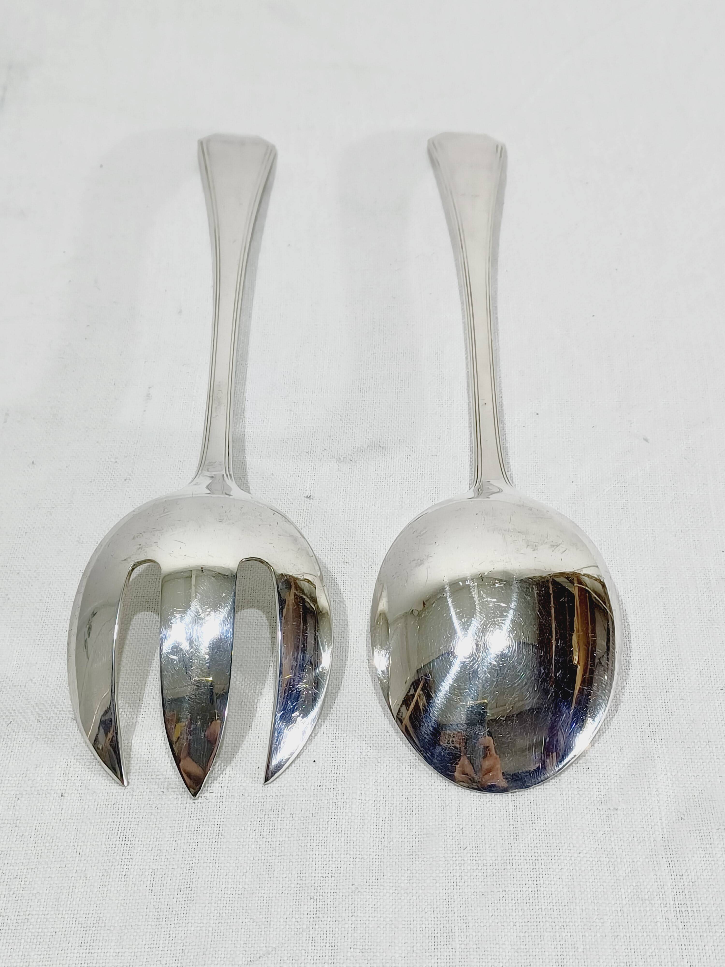 Christofle – Salad cutlery model America