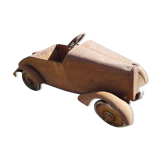 Old pedal car