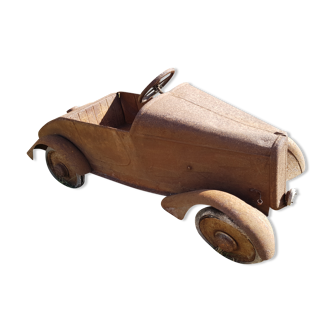 Old pedal car
