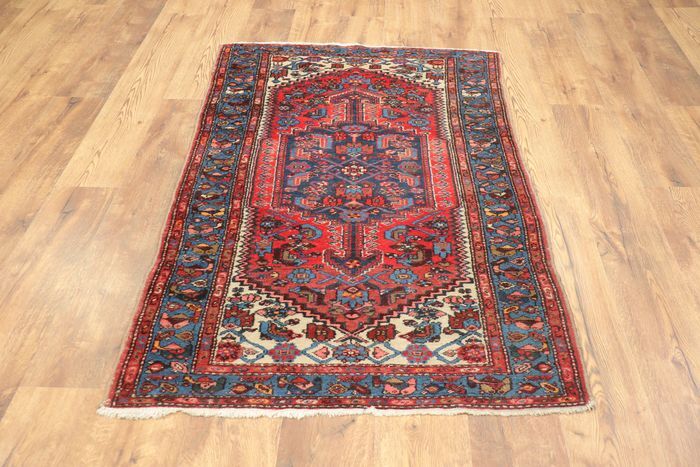 Hand-knotted tabriz carpet iran 105x175cm