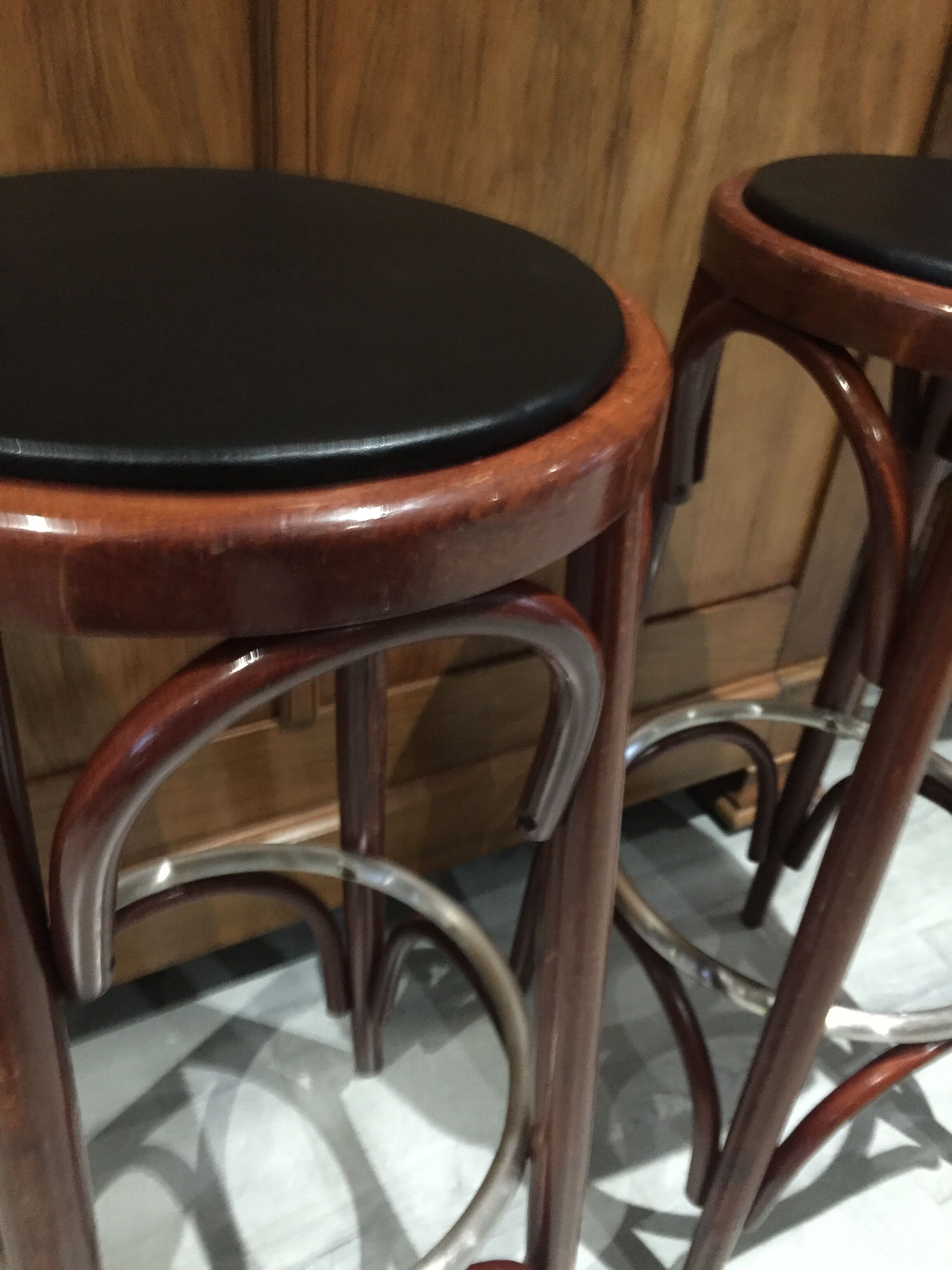 Bistro stool duo
