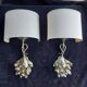 Rare 2 Ciani Italian Hollywood Regency wall sconces, exemplary quality