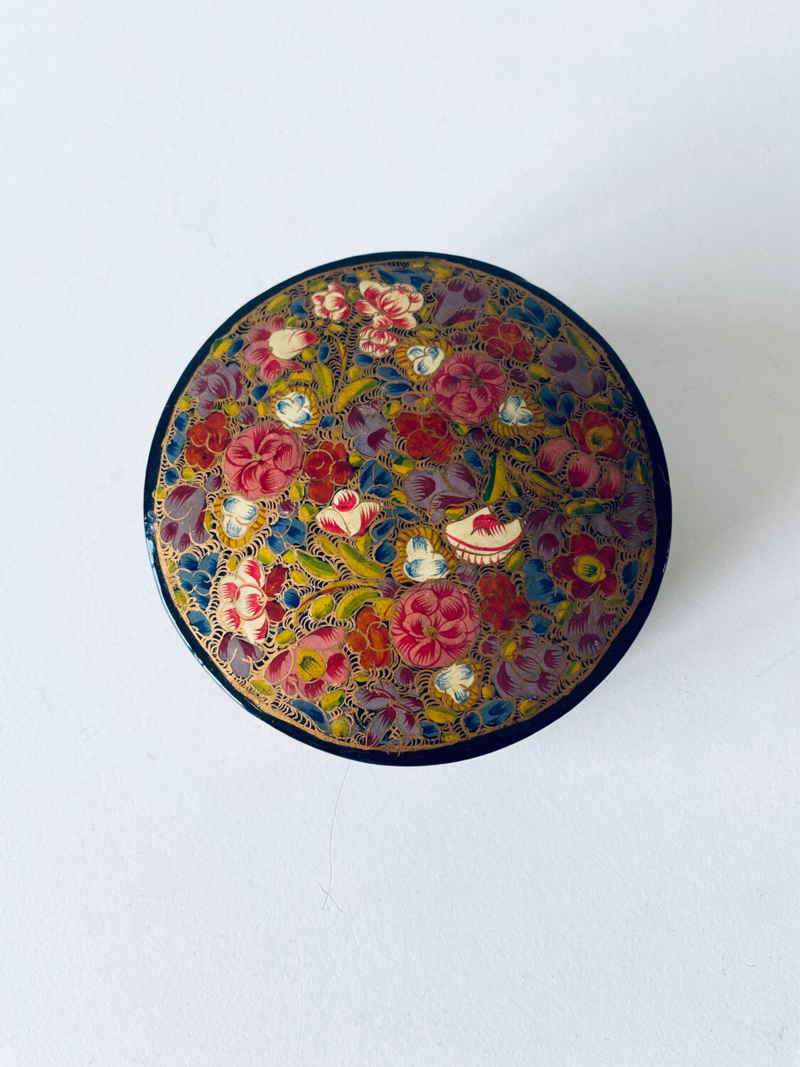 Indian papier-mâché box