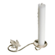Silver-plated candle holder