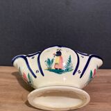 Unsigned Quimper earthenware sauce