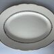 Oval earthenware dish from gien