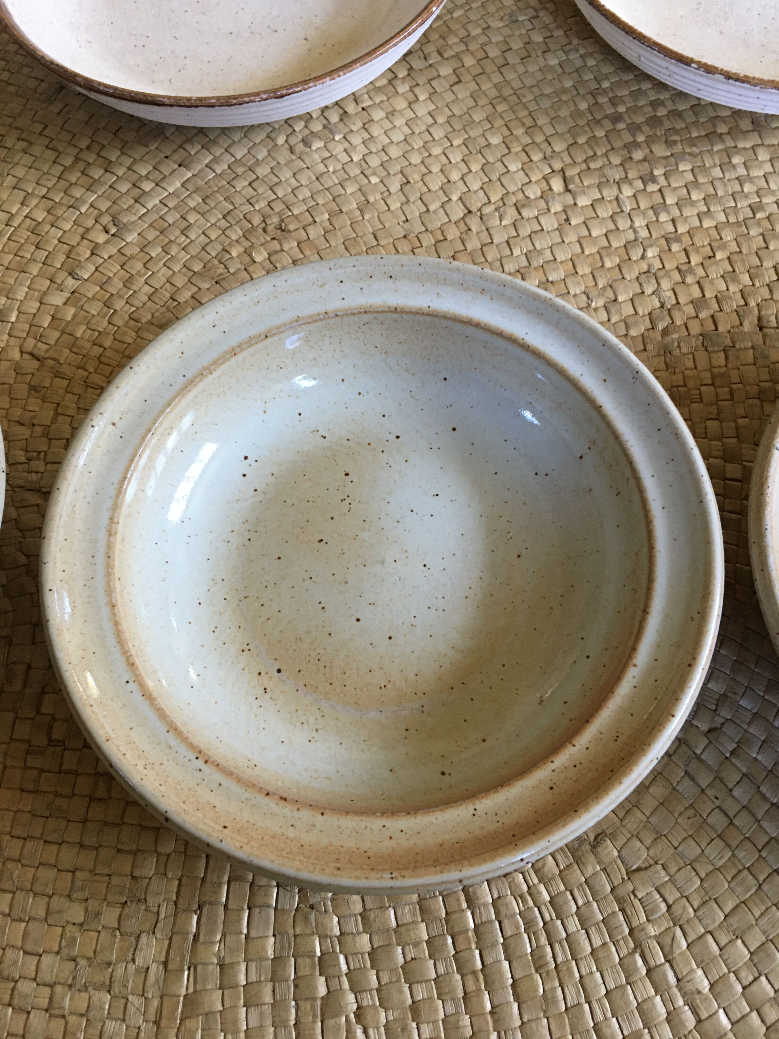 Lot of 5 soup plates