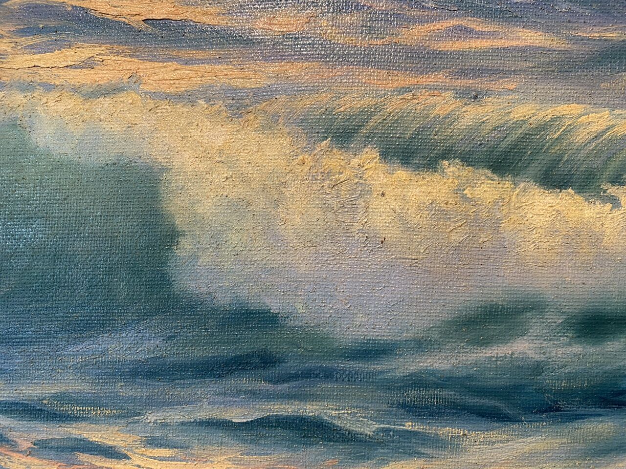 Tableau signée G Welters XXème siècle