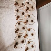 Set of 8 bowls from moser-millot cristallerie by karlsbad.