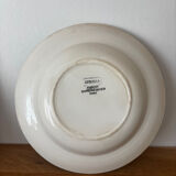 Set of 2 antique deep plates Digoin Sarreguemines Corsica