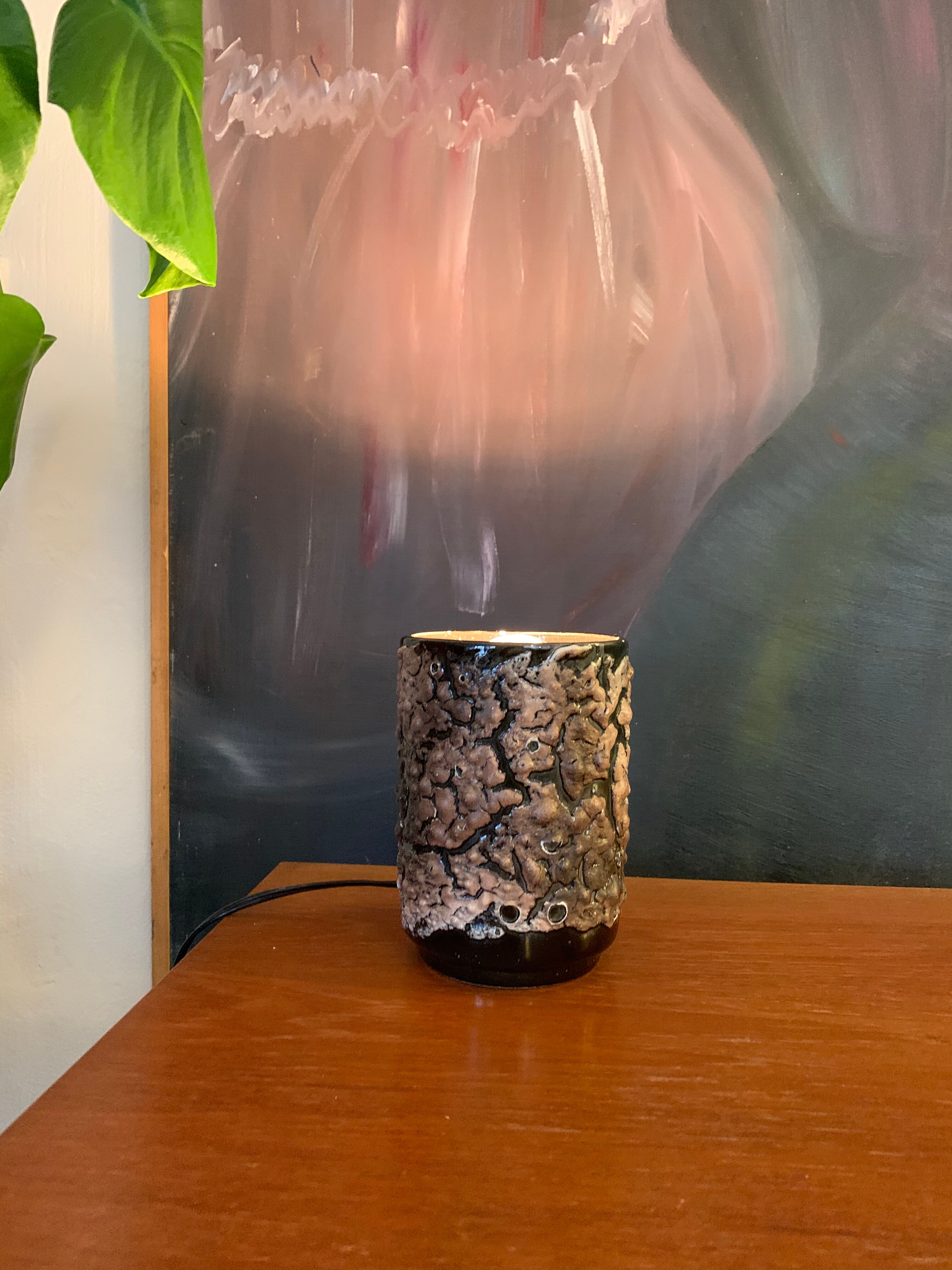 Vintage ceramic lamp 50-60s