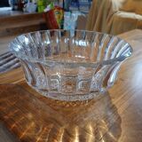 Antique cut glass salad bowl