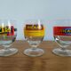 Lot de 3 verres ricard collector 75 ans vintage