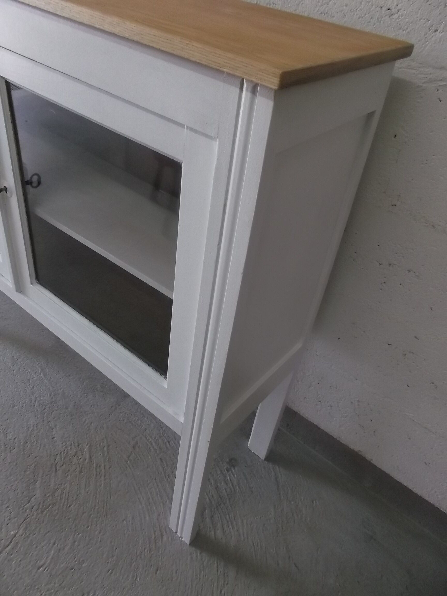 Old, vintage, patinated buffet