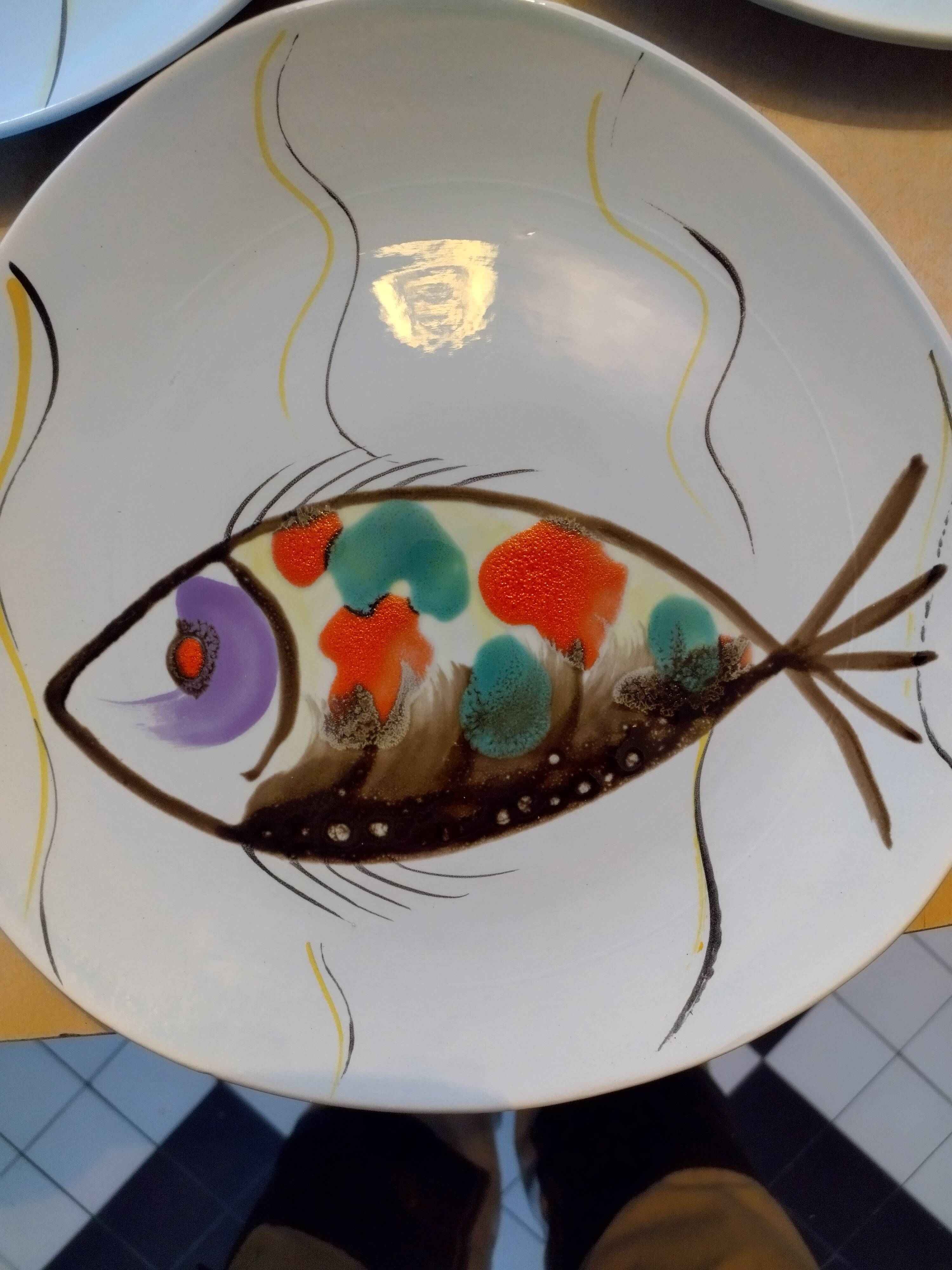 assiettes a poissons MBFA PORNIC