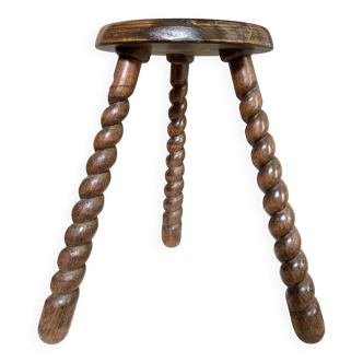 Brutalist Japanese stool
