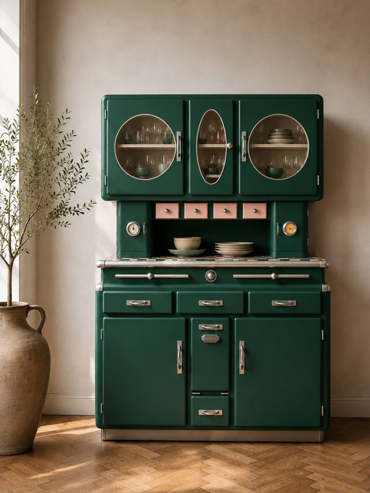 Buffet Mado cuisine 1950
