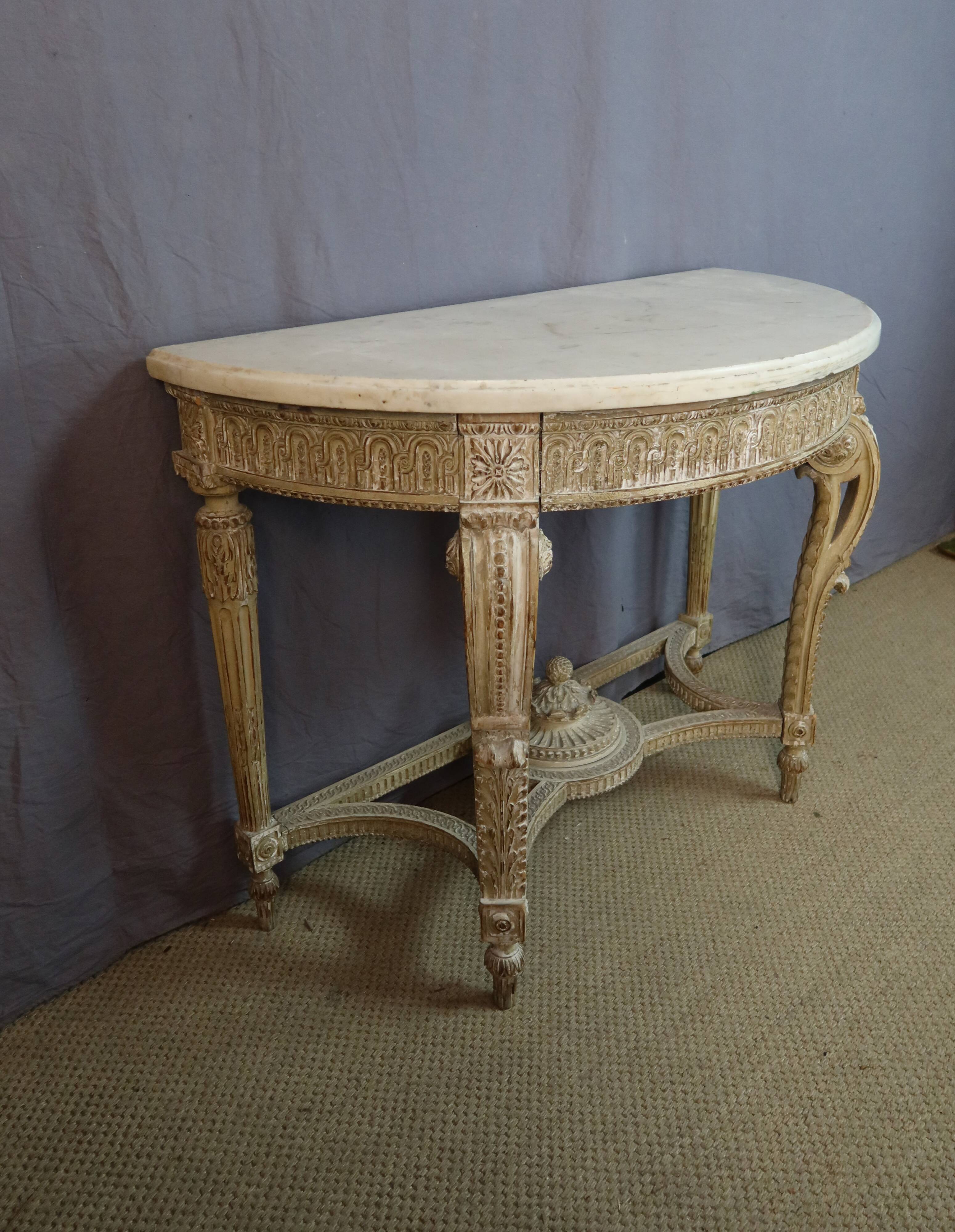 console peinte XX sècle
