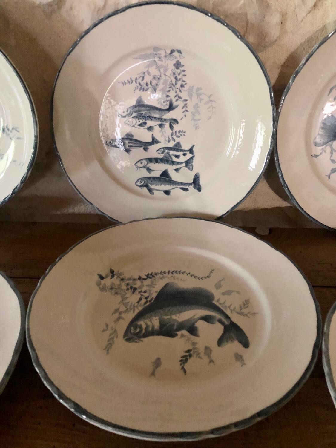 Fish service at Moulin Des Loups