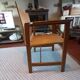 Fauteuil en chêne clair et contreplaqué moulé scandinave