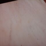 Marble and brass coffee table