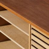 RY25 oak sideboard by Hans J. Wegner, produced by RY Mobler, 1960