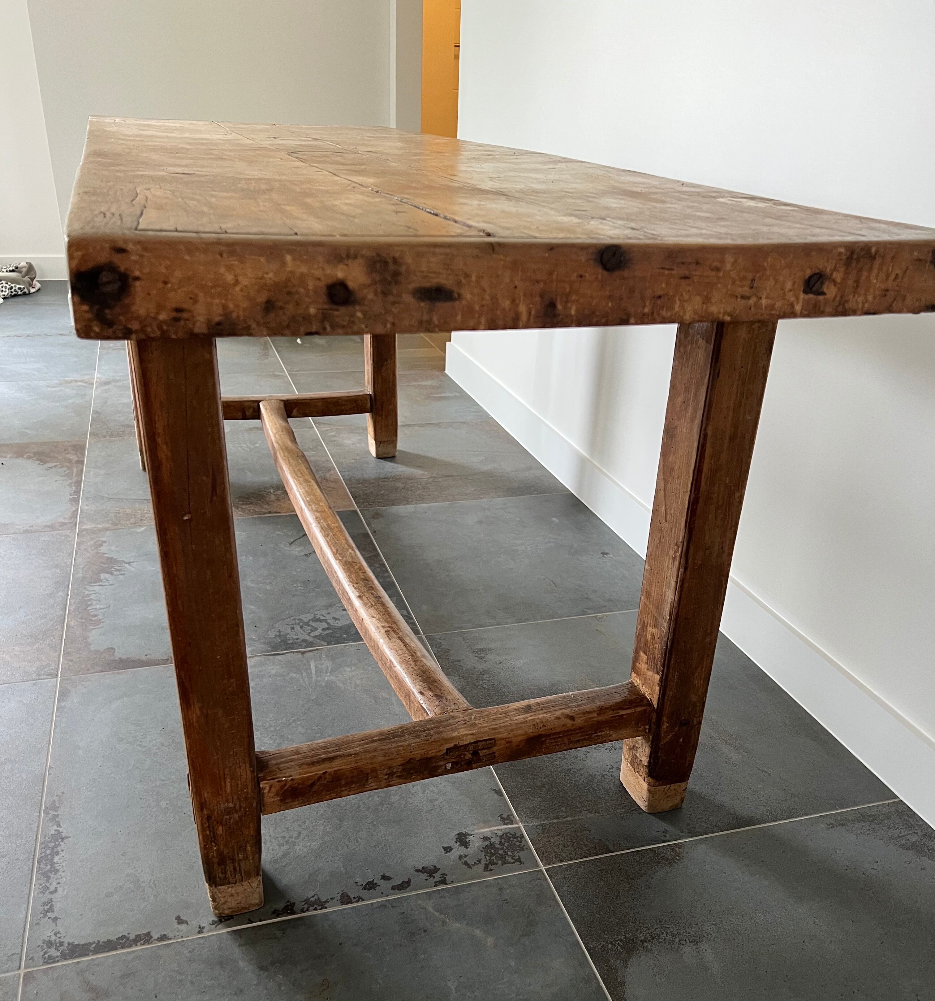 Vintage farm table