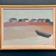 Original  Swedish Oil on Canvas – “Motif from Byxelkrok” by Raymond Wallentin – Signed & Dated 1975 – Vintage & Framed