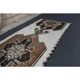 1970s Vintage Turkish Oushak Diamond Wool Runner 91x313