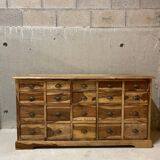 Meuble de métier transformé 20 tiroirs