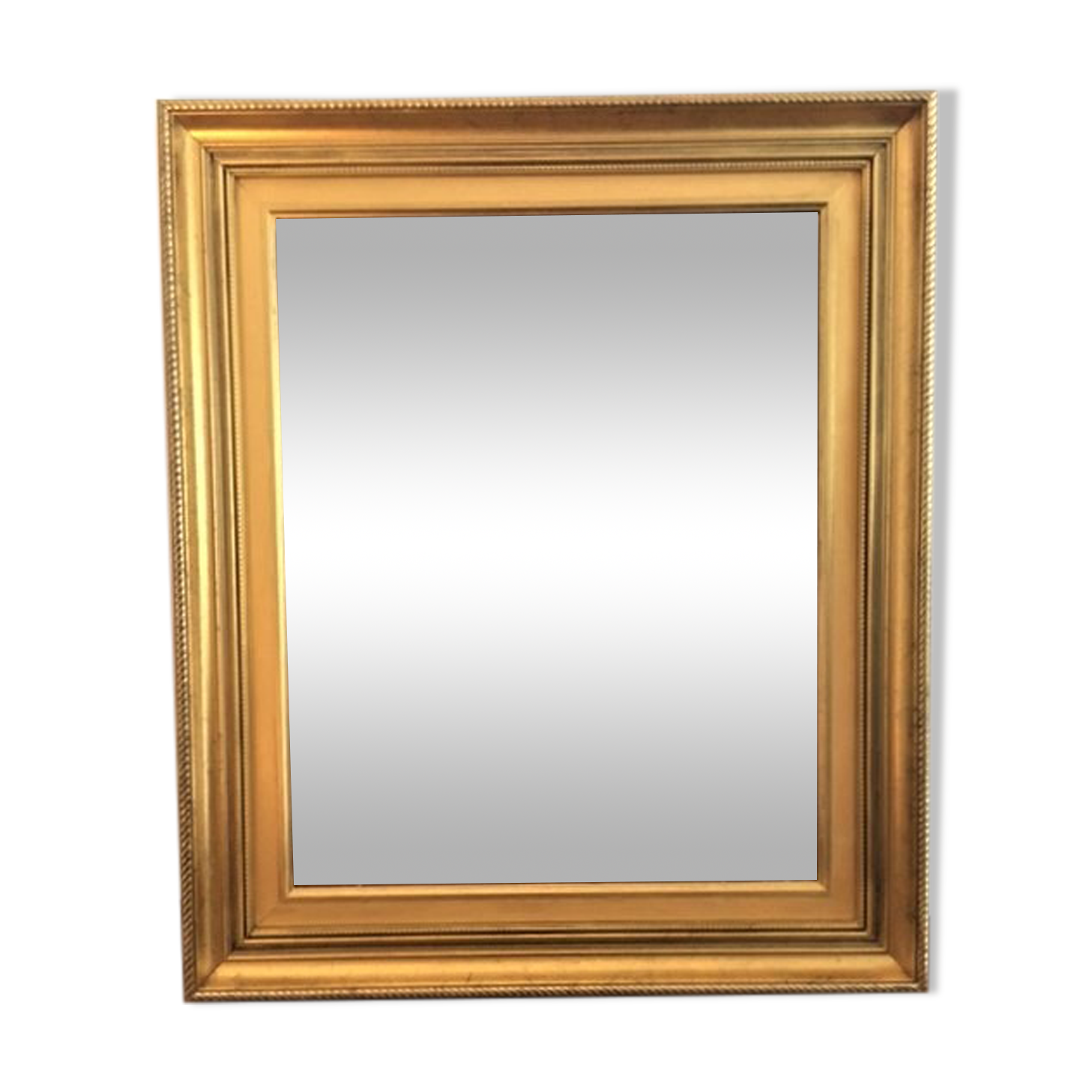 Mirror gilded wood 65 cm x 45cm