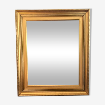 Mirror gilded wood 65 cm x 45cm