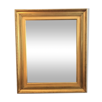 Miroir bois doré 65 cm x 45cm